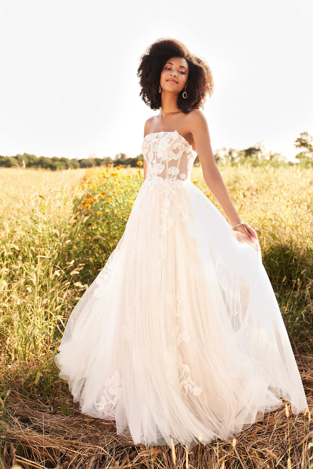 Vestido de Novia Lilian West 66194 1808 BGL