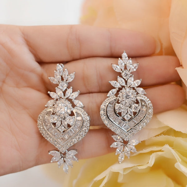 Aretes de Novia Cristal