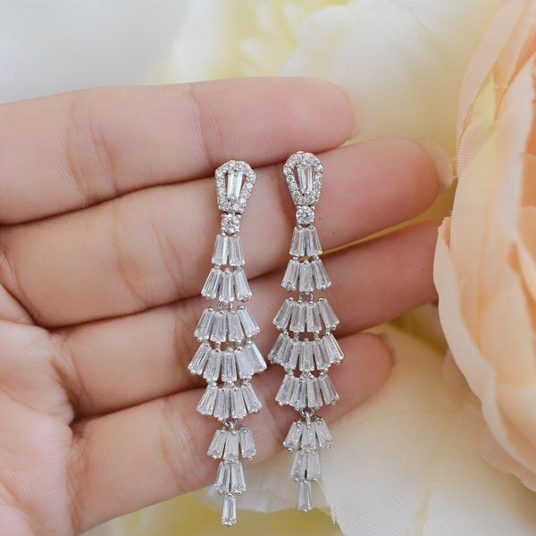 Aretes de Novia con Cristal