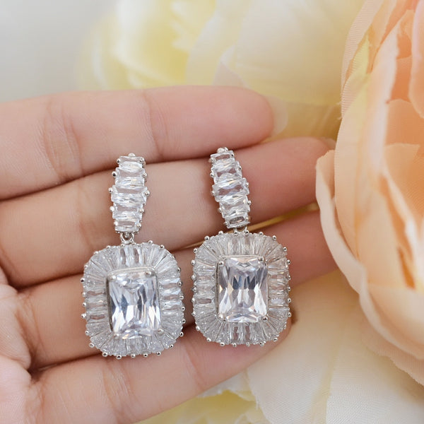 Aretes de Novia con Cristal