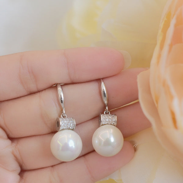 Aretes de Novia con Perla