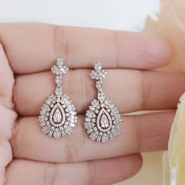 Aretes de Novia Cristal