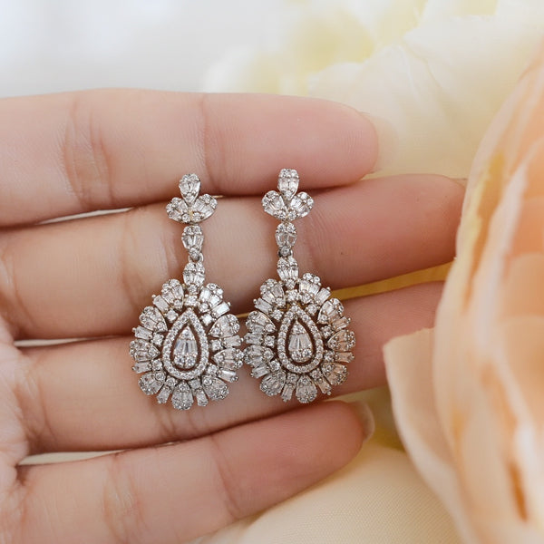 Aretes de Novia con Cristal