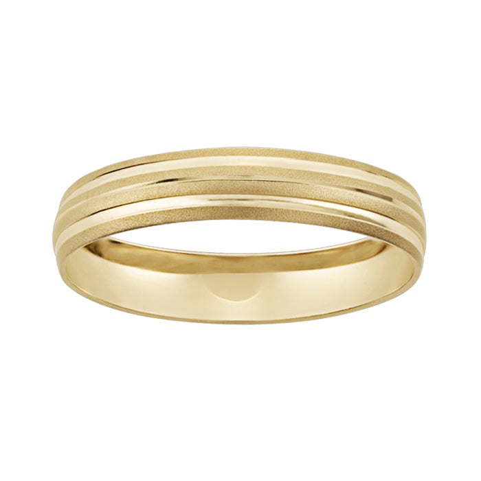 Argolla Matrimonial Oro 14k Mod. GJIP1-184