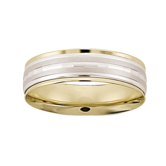 Argolla Matrimonial Oro 14k Mod. GJIP1-154