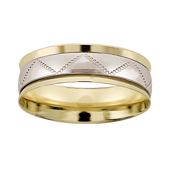 Argolla Matrimonial Oro 14k Mod. GJIP1-110