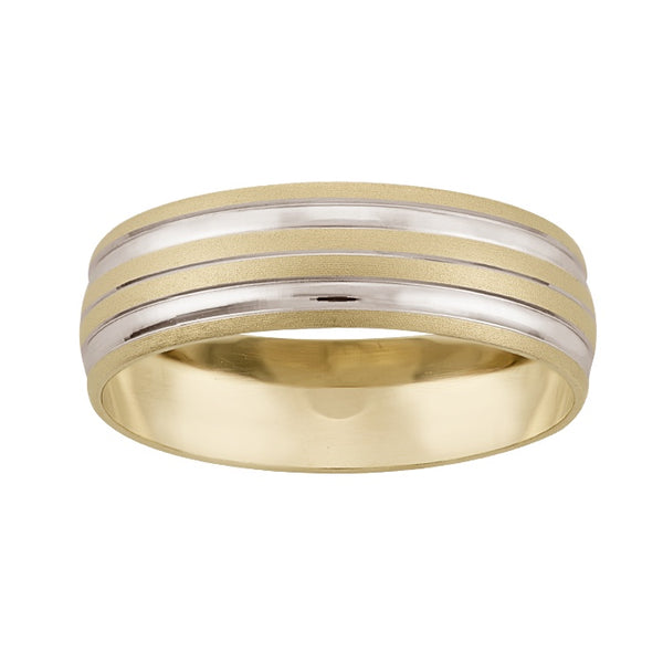 Argolla Matrimonial Oro 14k Mod. GJIP1-162