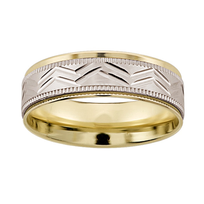 Argolla Matrimonio Oro 14k Mod. GJIP1-140