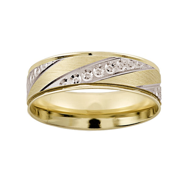 Argolla Matrimonial Oro 14k Mod. GJIP1-142