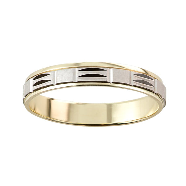 Argolla Matrimonial Oro 14k Mod. GJIP1-153