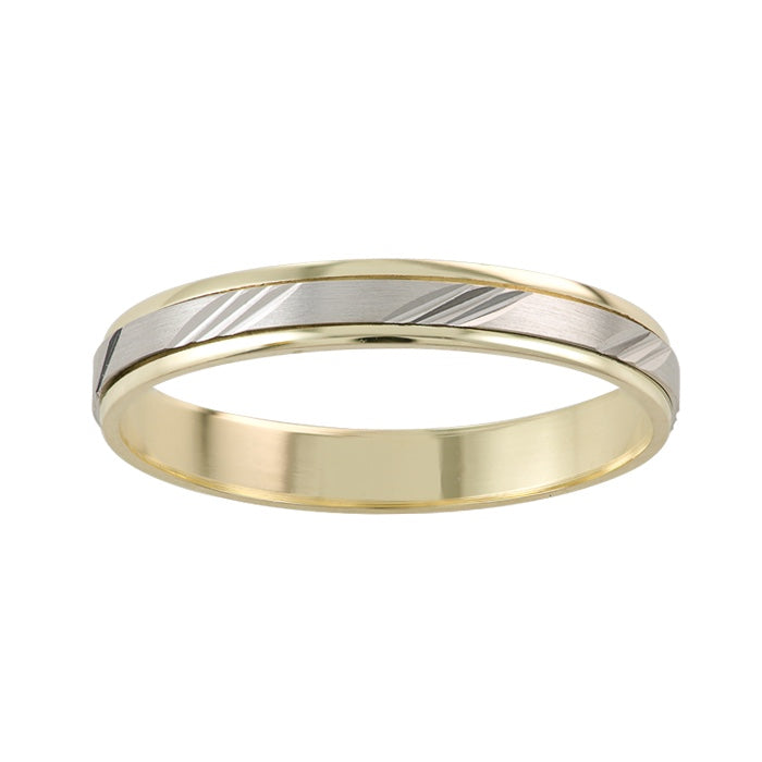 Argolla Matrimonial Oro 14k Mod. GJIP1-094