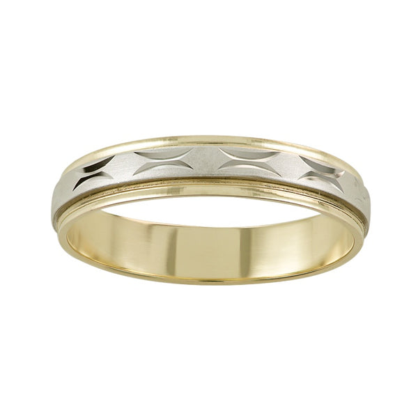 Argolla Matrimonial Oro 14k Mod. GJIP-138