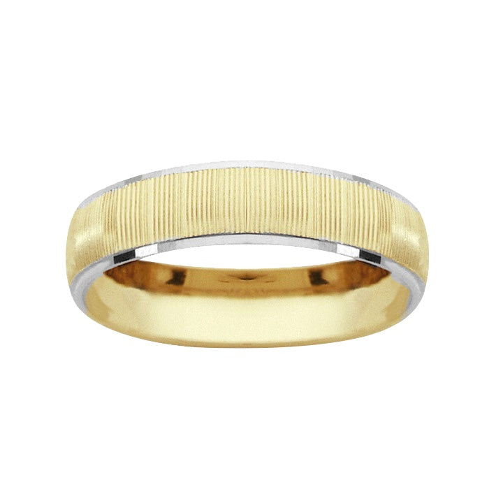 Argolla Matrimonial Oro 10k Mod. GJIP1-084