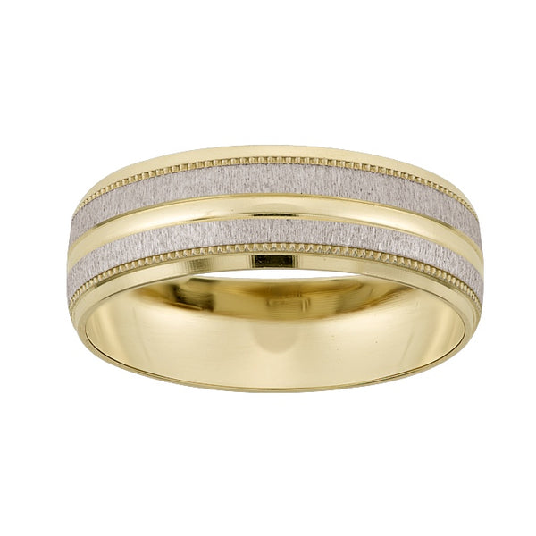 Argolla Matrimonial Oro 14k Mod. GJIP1-164