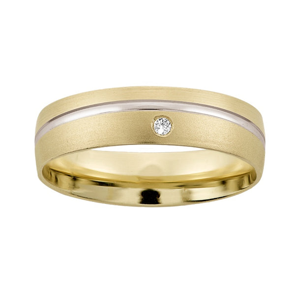 Argolla Matrimonial Oro 14k Mod. GJIP1-147