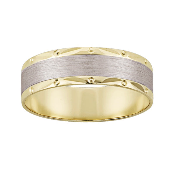 Argolla Matrimonial Oro 14k Mod. GJIP1-163