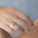 Argolla Matrimonial Oro 14k Mod. GJIP39-018